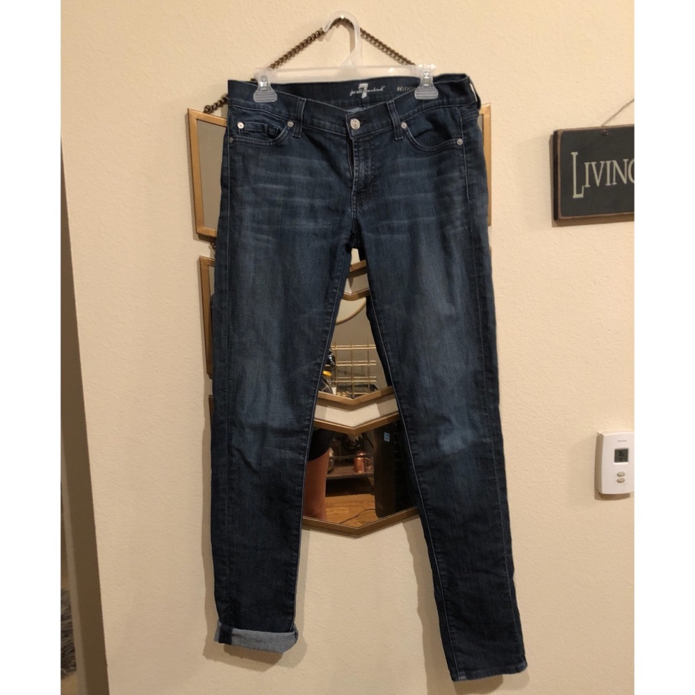 7 For All Mankind Long skinny Jeans